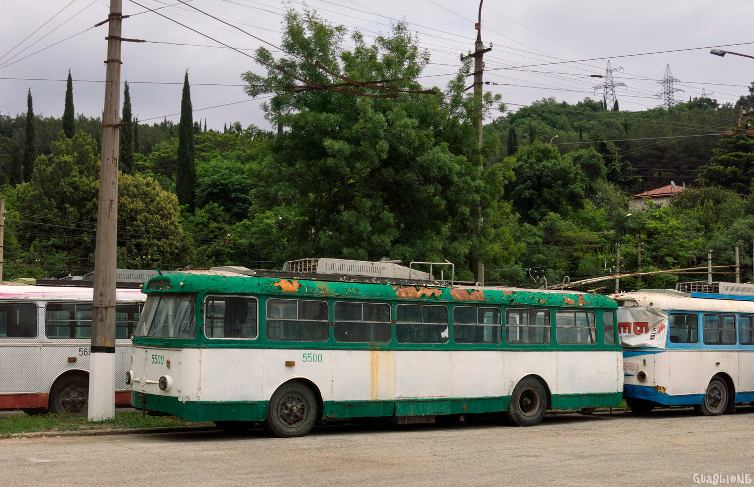Крымский троллейбус, Škoda 9Tr19 № 5500
