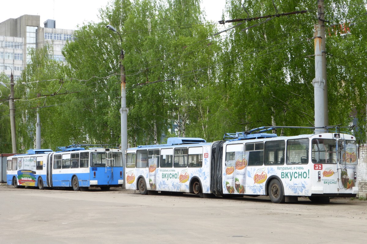 Ярославль, Тролза-62052.02 [62052В] № 65; Ярославль, Тролза-62052.02 [62052В] № 32