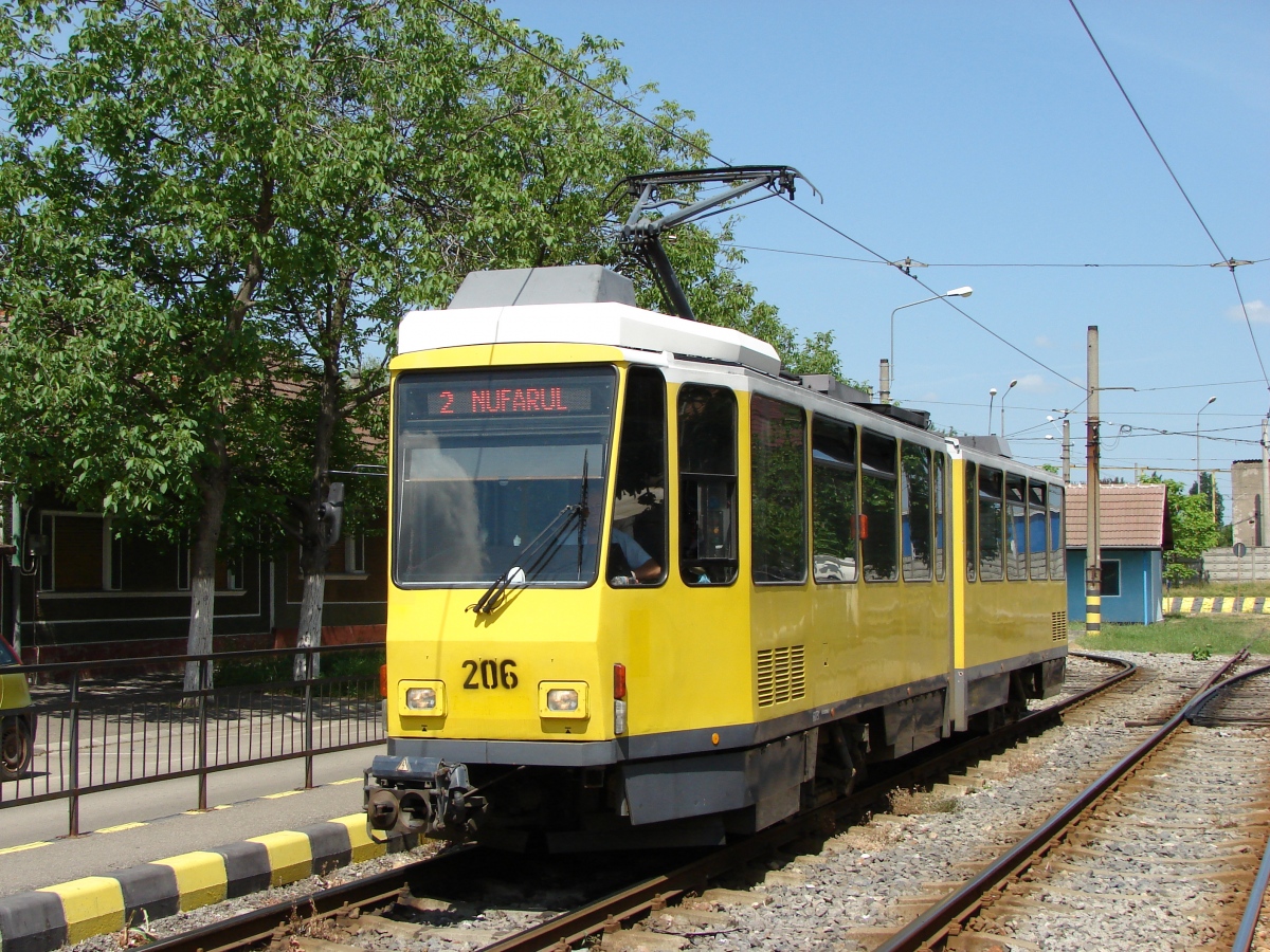 Орадя, Tatra KT4DM № 206