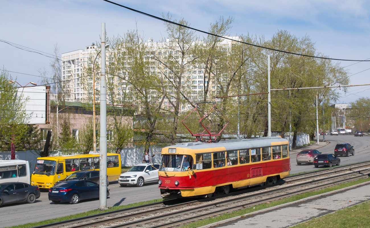 Екатеринбург, Tatra T3SU № 207