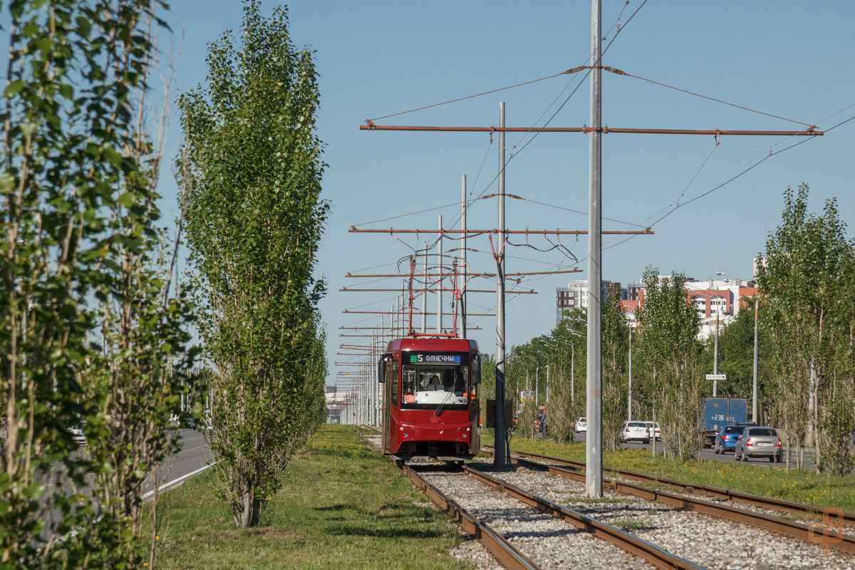 喀山 — Big tram circle; 喀山 — ET Lines [4] — East