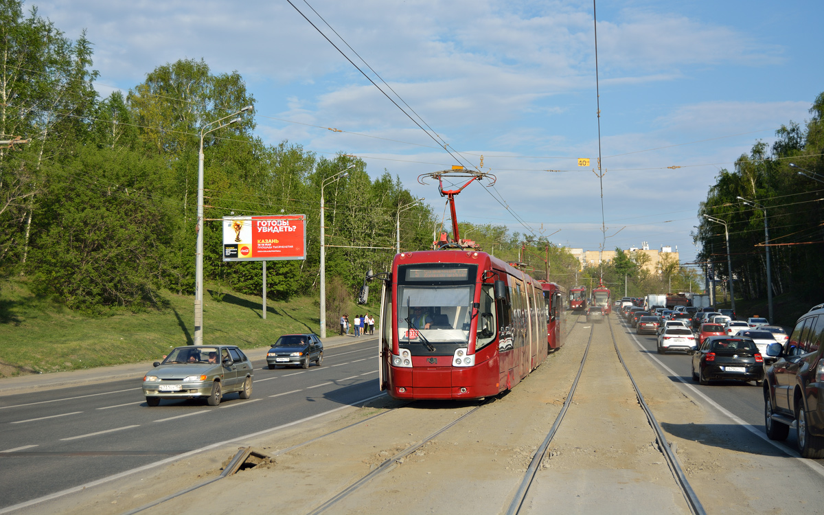 Казань, БКМ 84300М № 1313; Казань — ДТП и прочие происшествия с электротранспортом