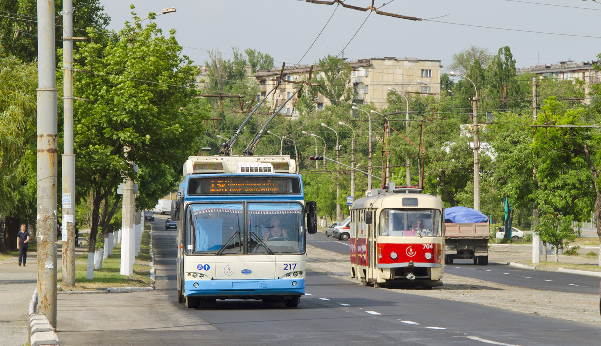 Мариуполь, Дніпро Т103 № 217