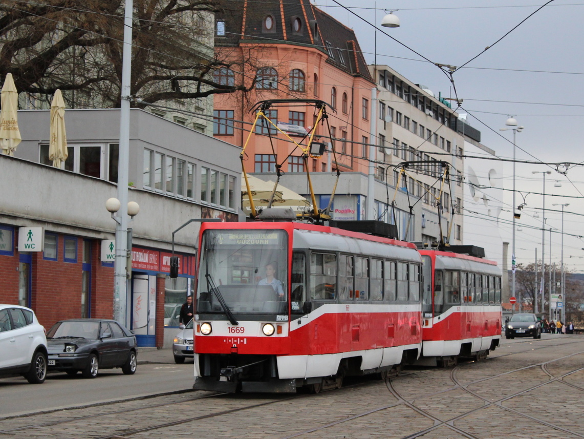 Брно, Tatra T3RF № 1669