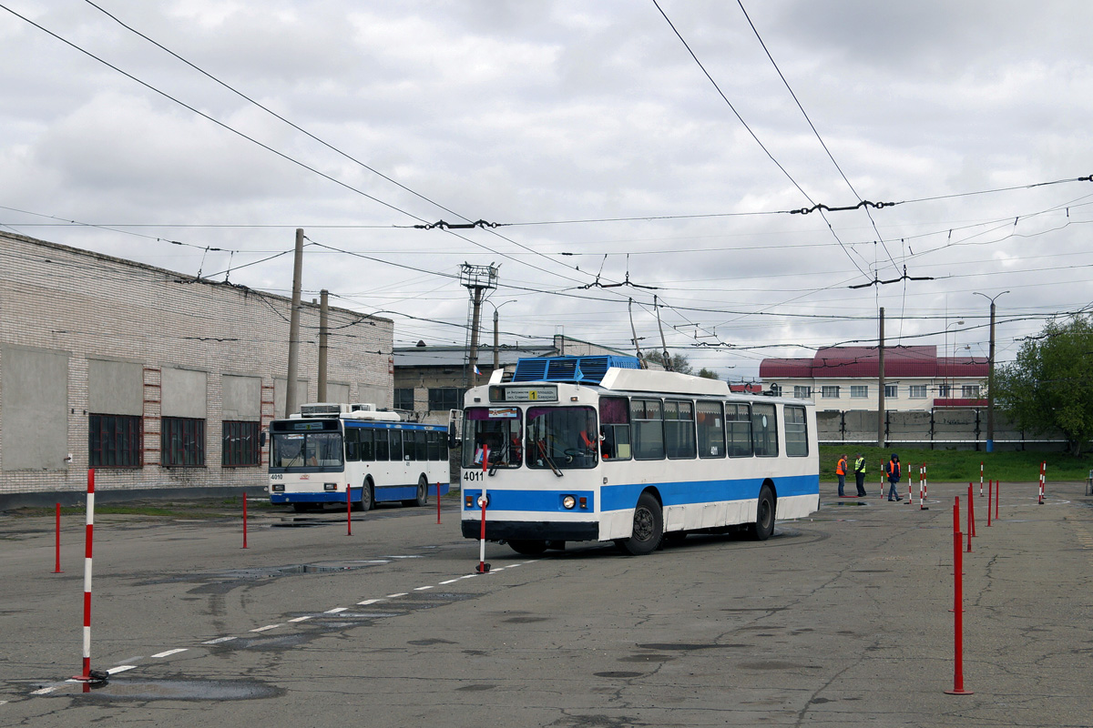 Барнаул — Краевой конкурс водителей троллейбуса 2018 г.
