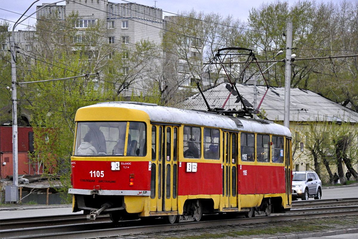 Барнаул, Tatra T3SU № 1105