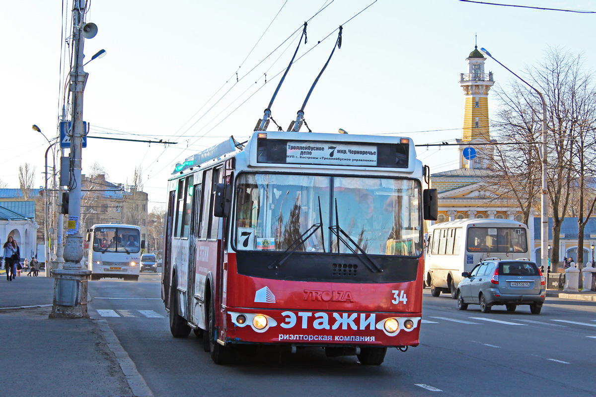 Кострома, ЗиУ-682Г-016 (018) (обр. 2009) № 34