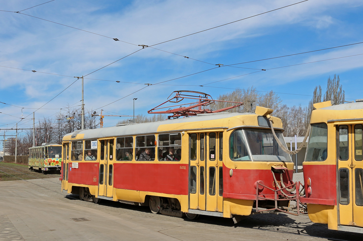 Екатеринбург, Tatra T3SU (двухдверная) № 080