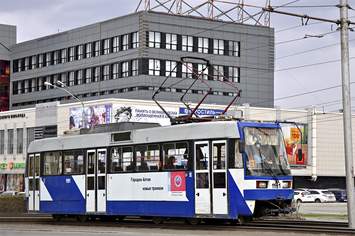Барнаул, Tatra B3DM КВР Барнаул № 1181