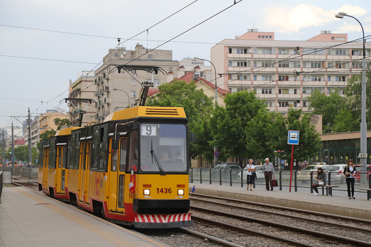 Варшава, Konstal 105Nf № 1436