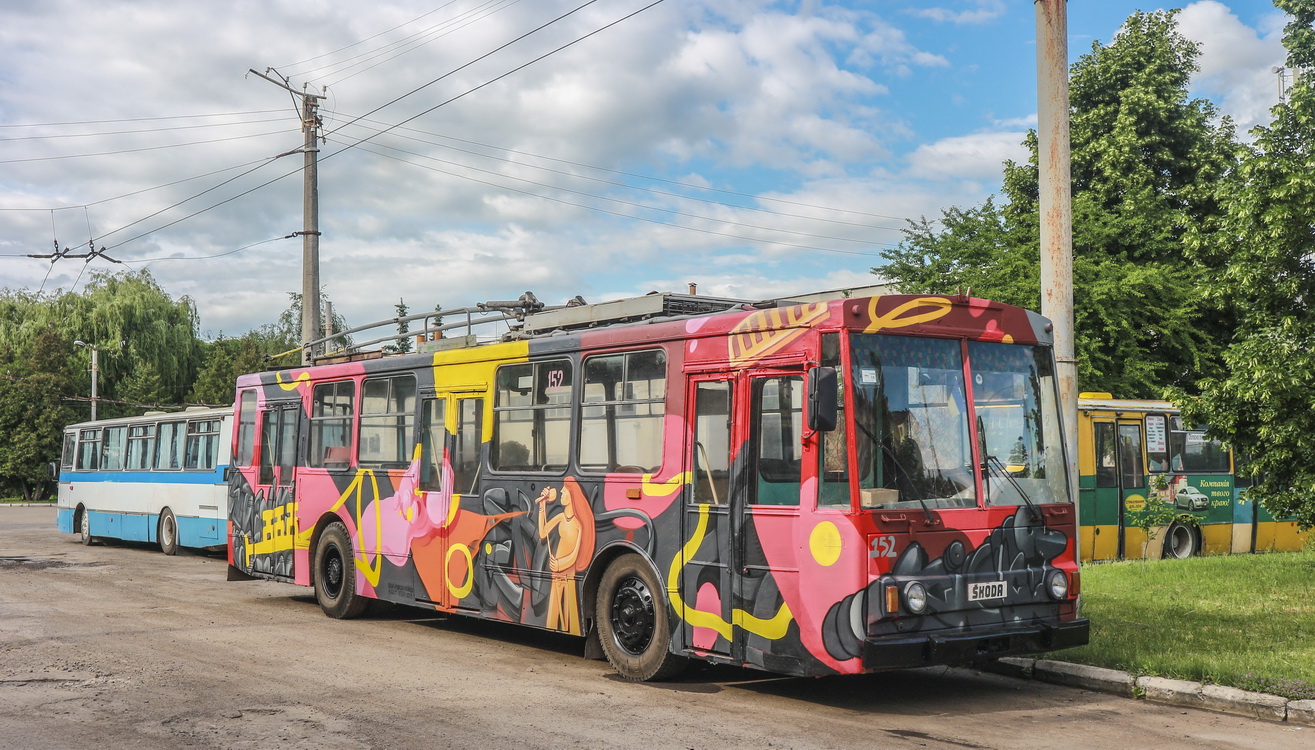 Ивано-Франковск, Škoda 14Tr02/6 № 152