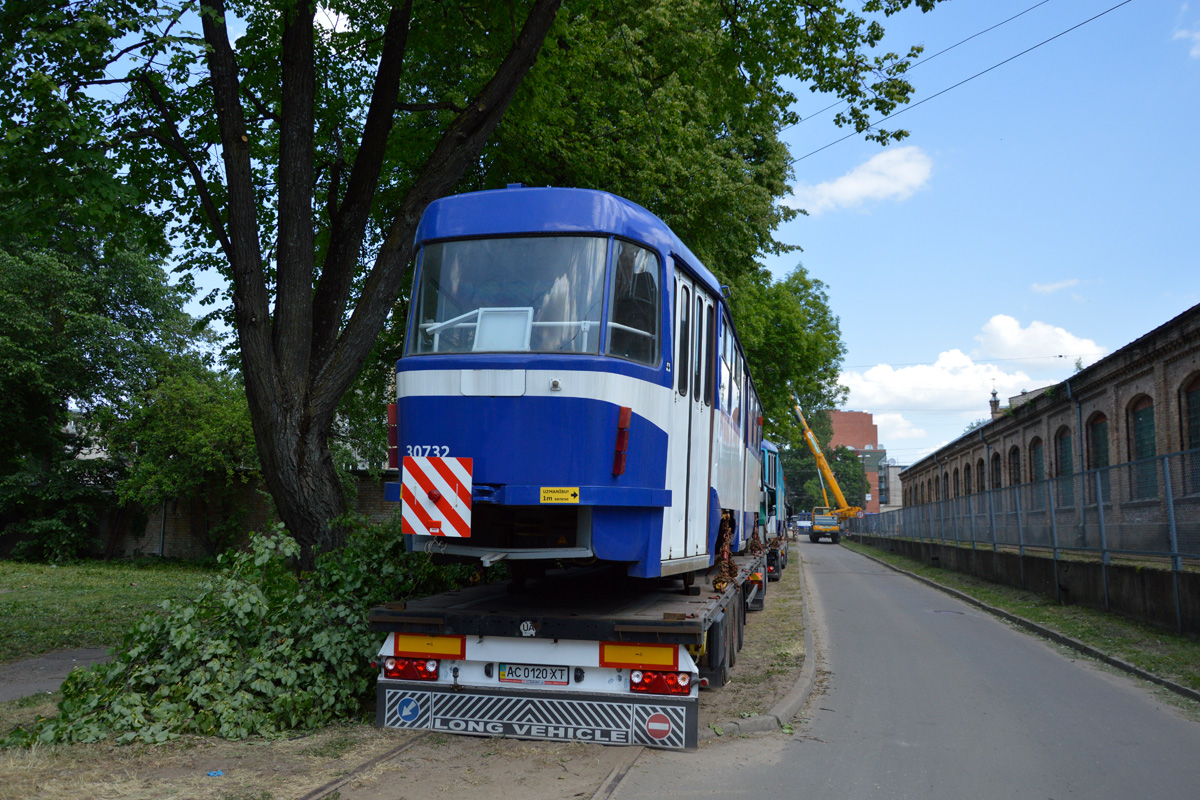 Рига, Tatra T3A № 30732; Рига — Транспортировка ПС