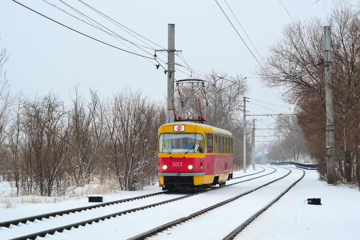 Волгоград, Tatra T3SU № 5801