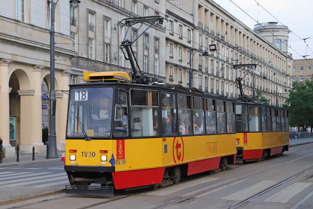 Варшава, Konstal 105Na № 1230