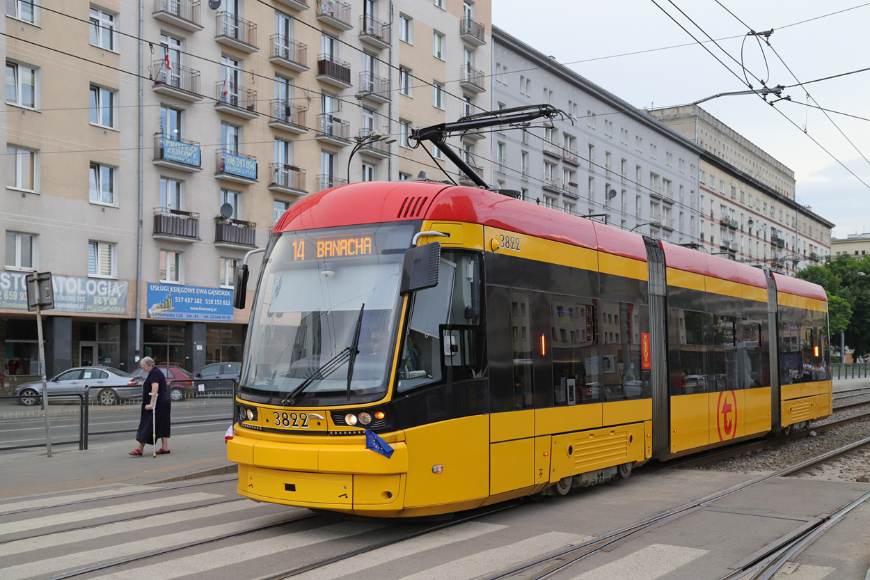 Варшава, PESA Jazz 134N № 3822