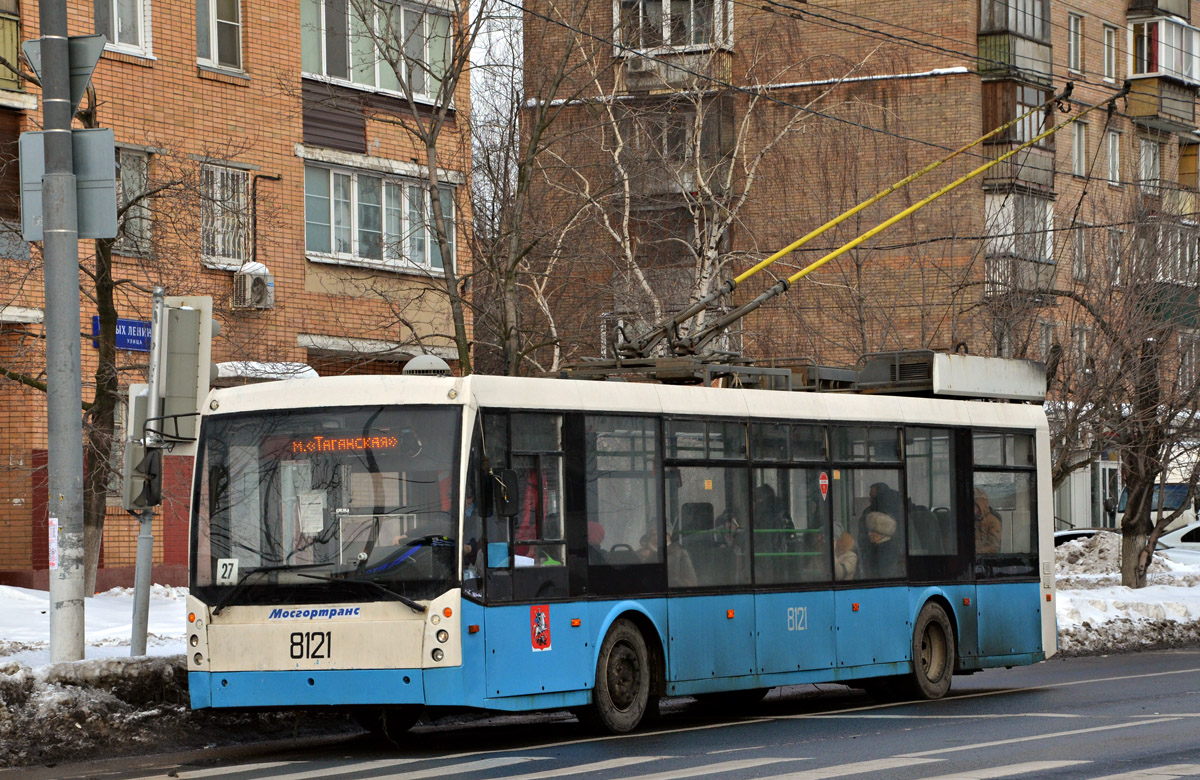 Москва, Тролза-5265.00 «Мегаполис» № 8121