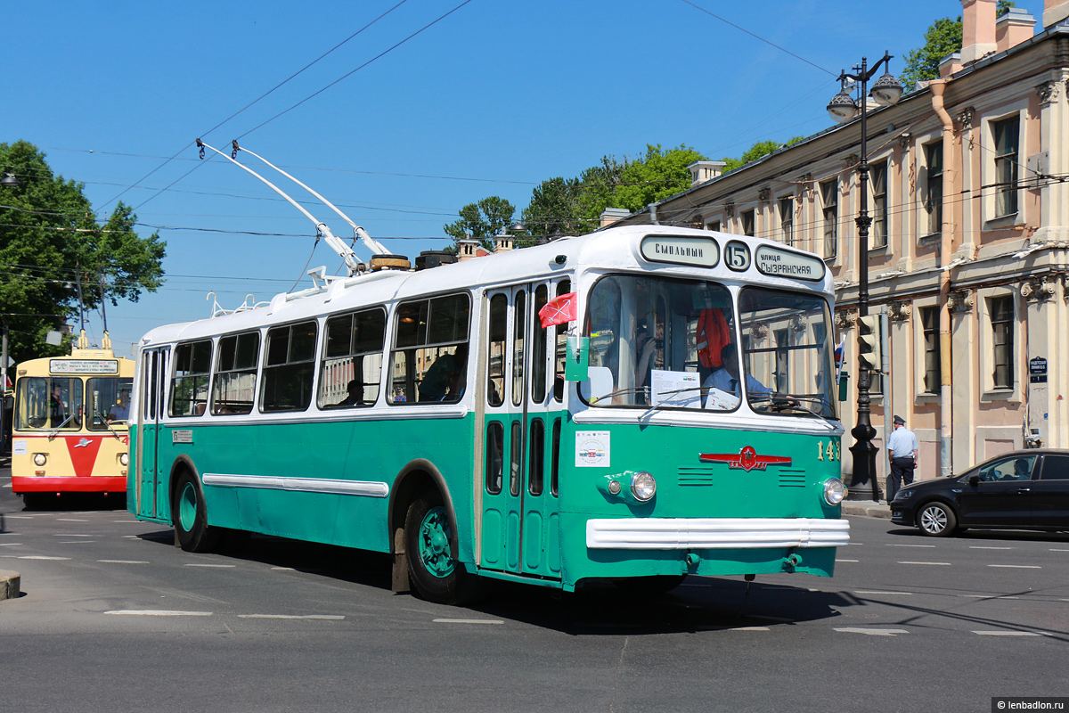 Sankt Petersburg, ZiU-5G Nr 143; Sankt Petersburg — IV parade of retro transport to the 315th anniversary of St. Petersburg Sankt Petersburg, ZiU-5G Nr 143; Sankt Petersburg — IV parade of retro transport to the 315th anniversary of St. Petersburg
