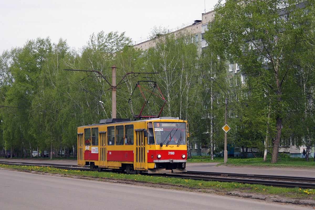 Барнаул, Tatra T6B5SU № 3180