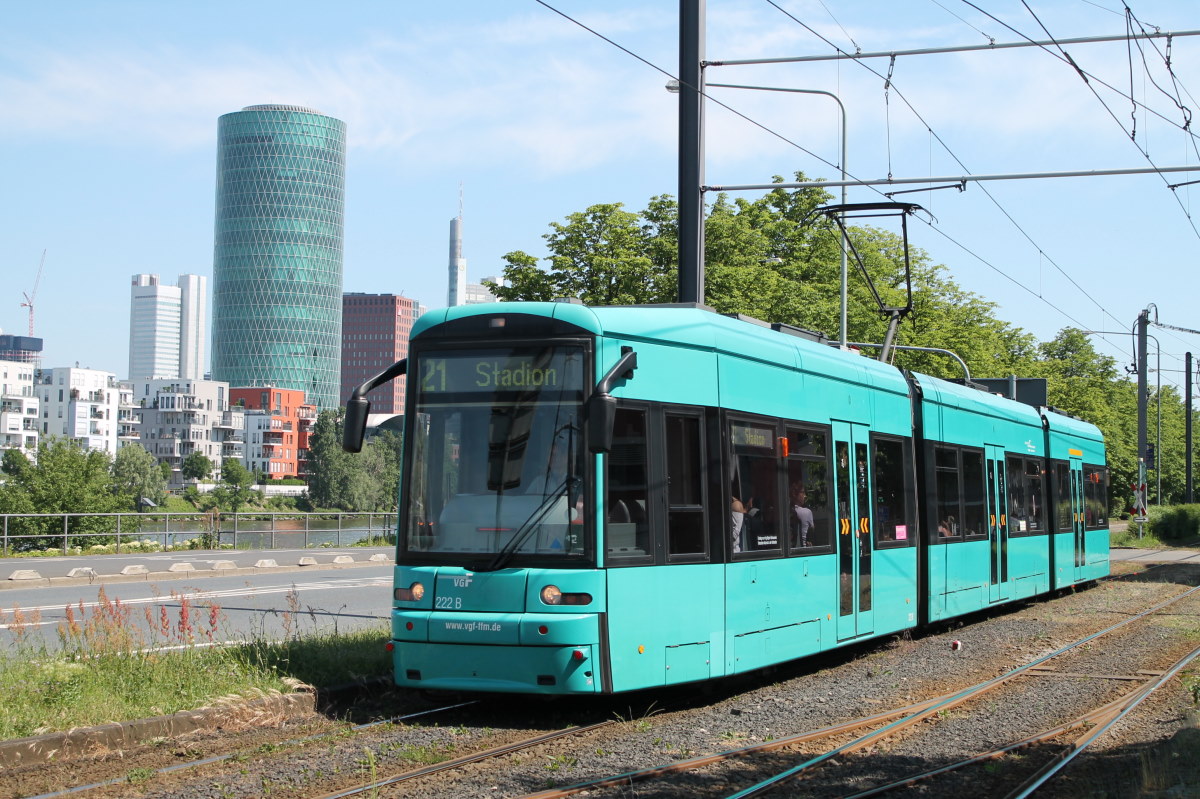 Франкфурт-на-Майне, Bombardier Flexity Classic № 222