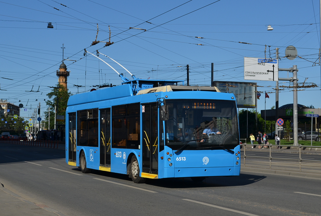 Москва, Тролза-5265.00 «Мегаполис» № 6513