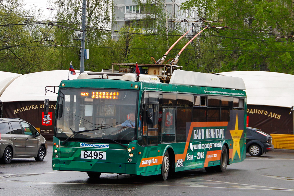 Москва, Тролза-5265.00 «Мегаполис» № 6495 Москва, Тролза-5265.00 «Мегаполис» № 6495