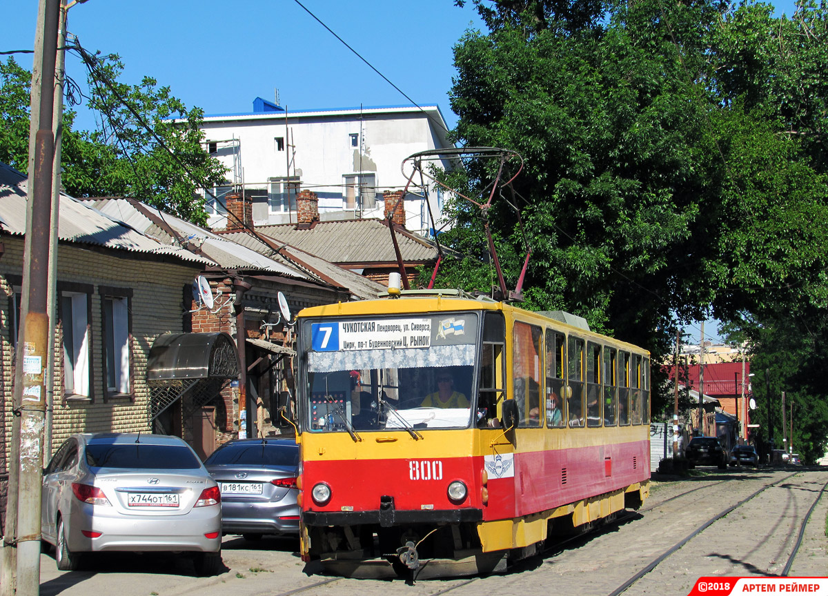Ростов-на-Дону, Tatra T6B5SU № 800