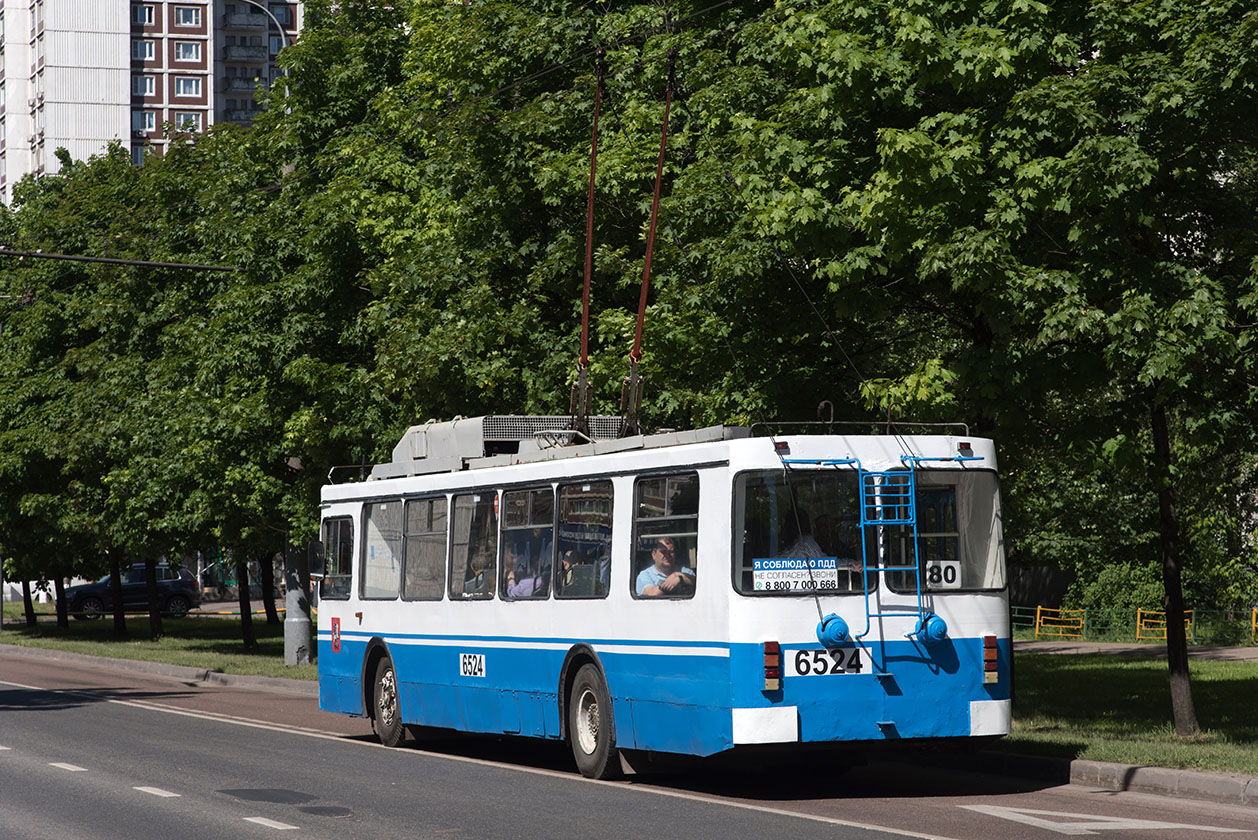 Москва, ЗиУ-682ГМ1 (с широкой передней дверью) № 6524