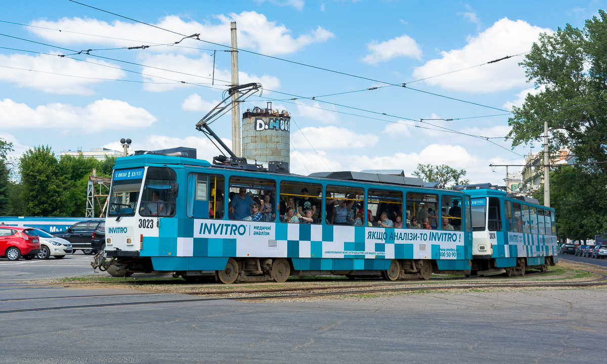 Dnipro, Tatra T6A2M # 3023