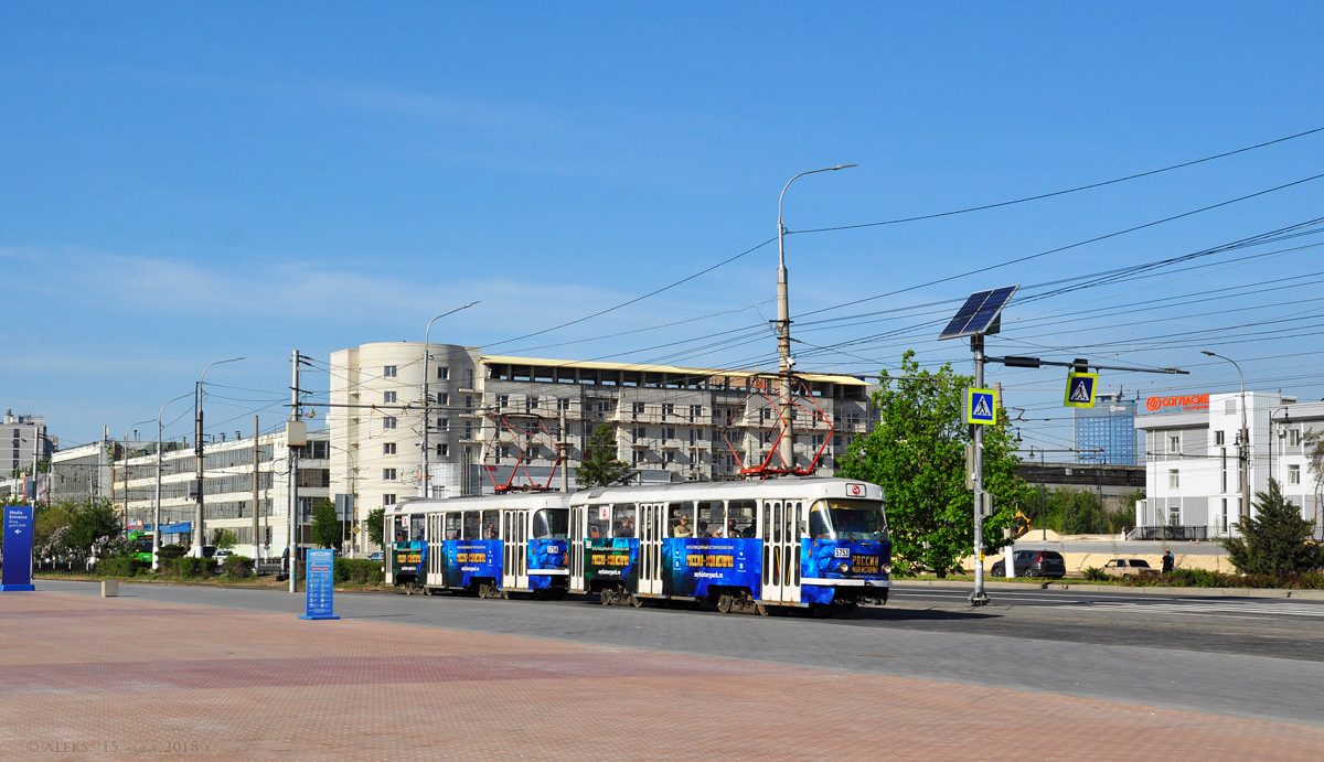 Volgograd, Tatra T3SU Nr. 5753; Volgograd, Tatra T3SU Nr. 5754