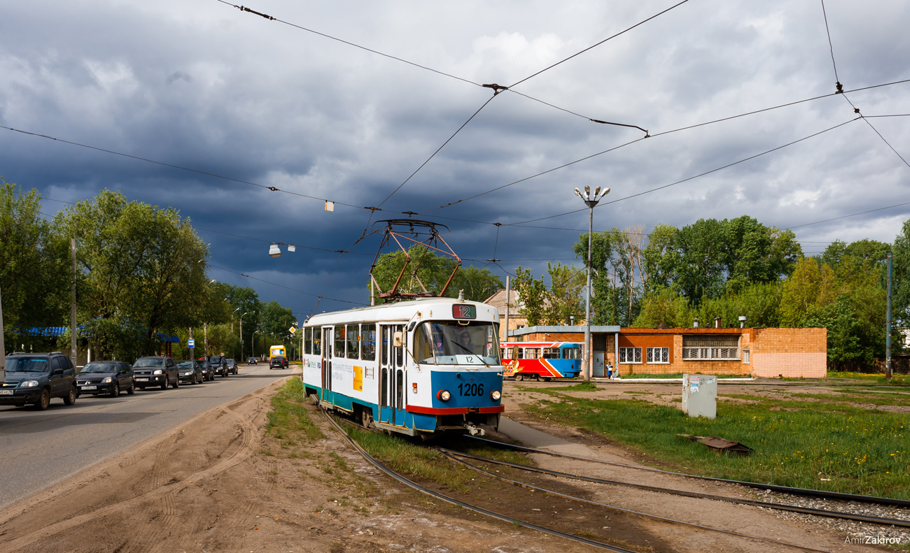Ижевск, Tatra T3SU № 1206