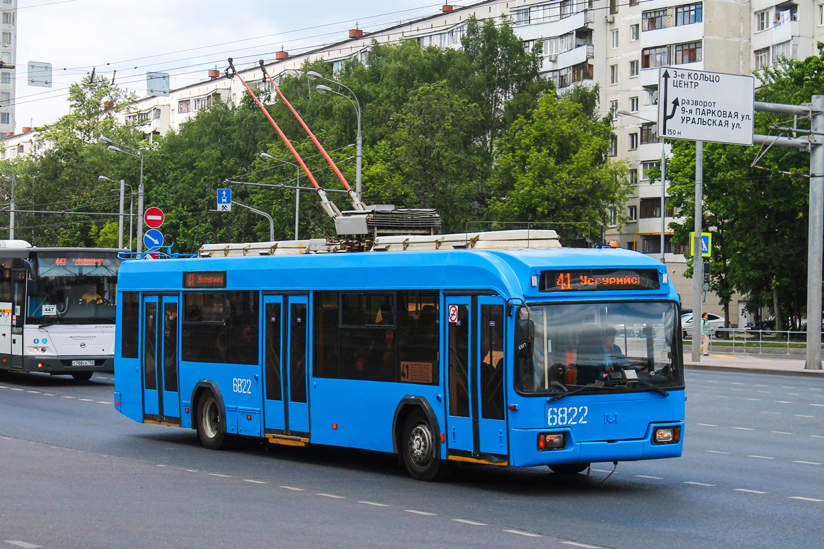 Москва, БКМ 321 № 6822