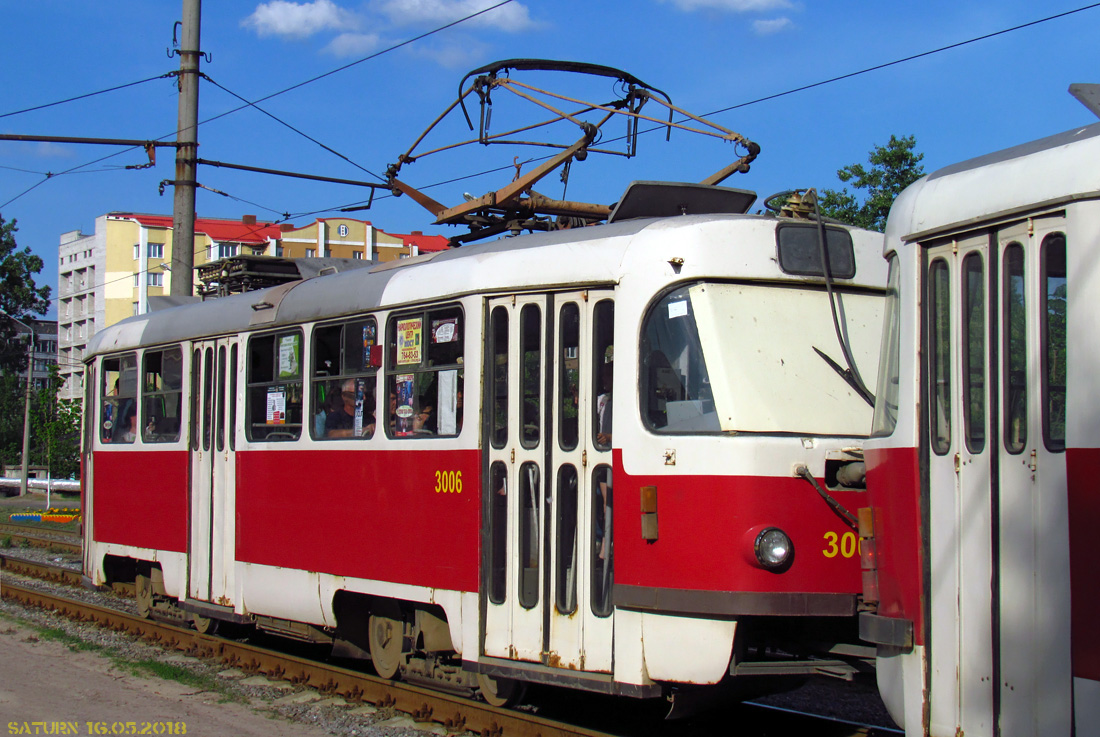 Харков, Tatra T3A № 3006