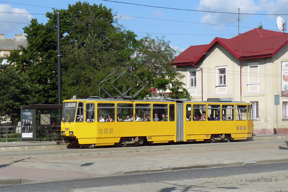 Львов, Tatra KT4D № 1161