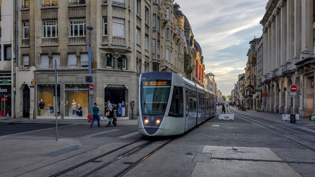 Реймс, Alstom Citadis 302 № 118