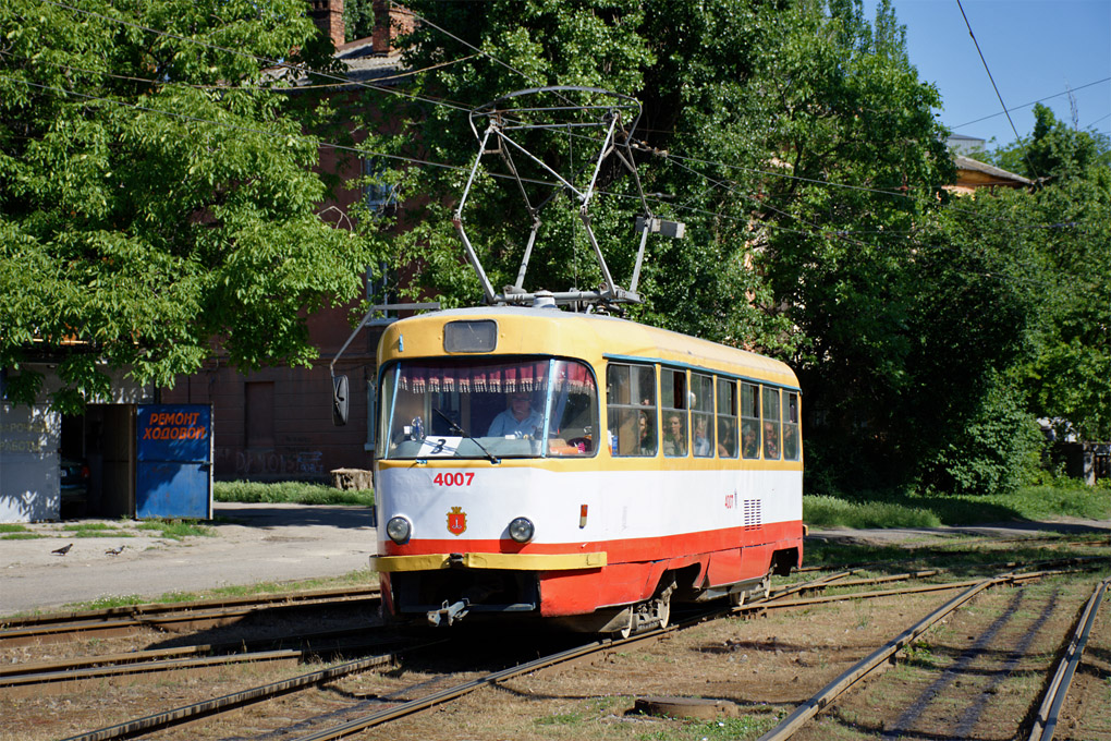 Одесса, Tatra T3R.P № 4007