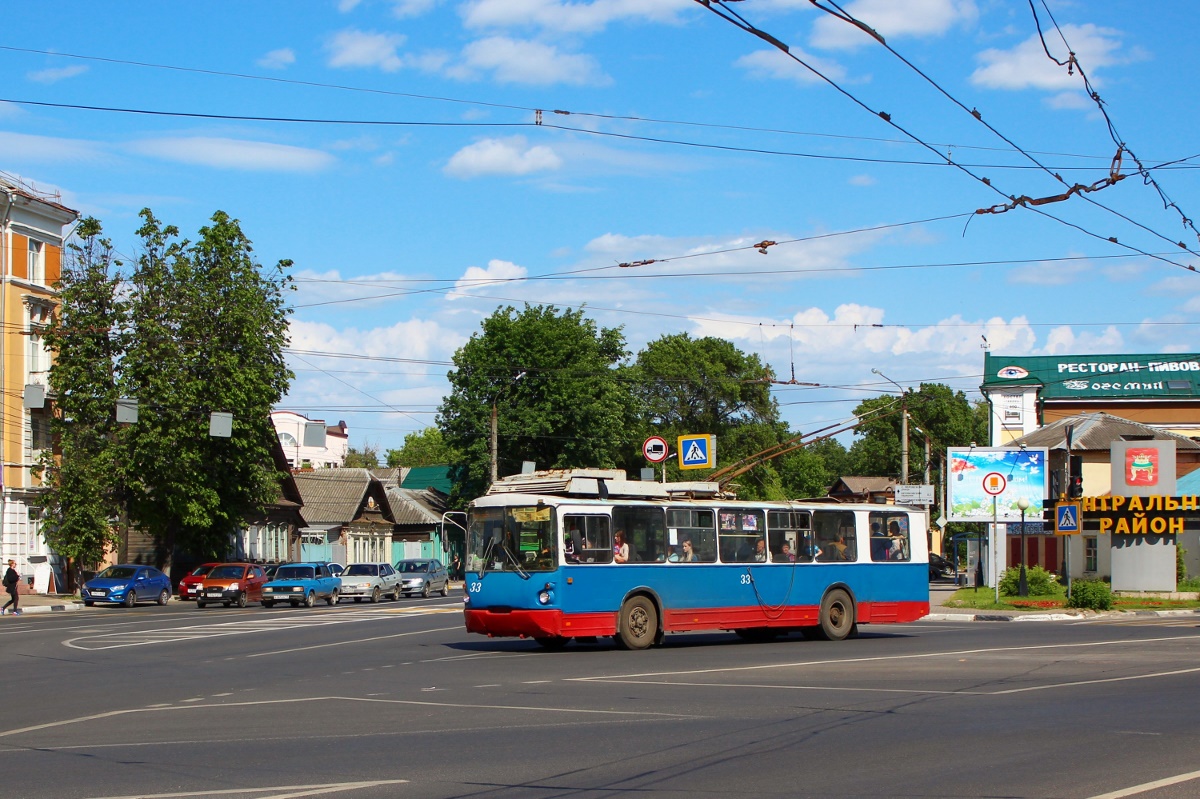 Тверь, ВЗТМ-5284 № 33; Тверь — Троллейбусные линии: Пролетарский район