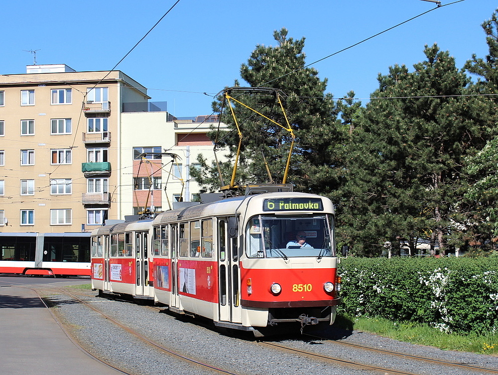 Прага, Tatra T3R.P № 8510