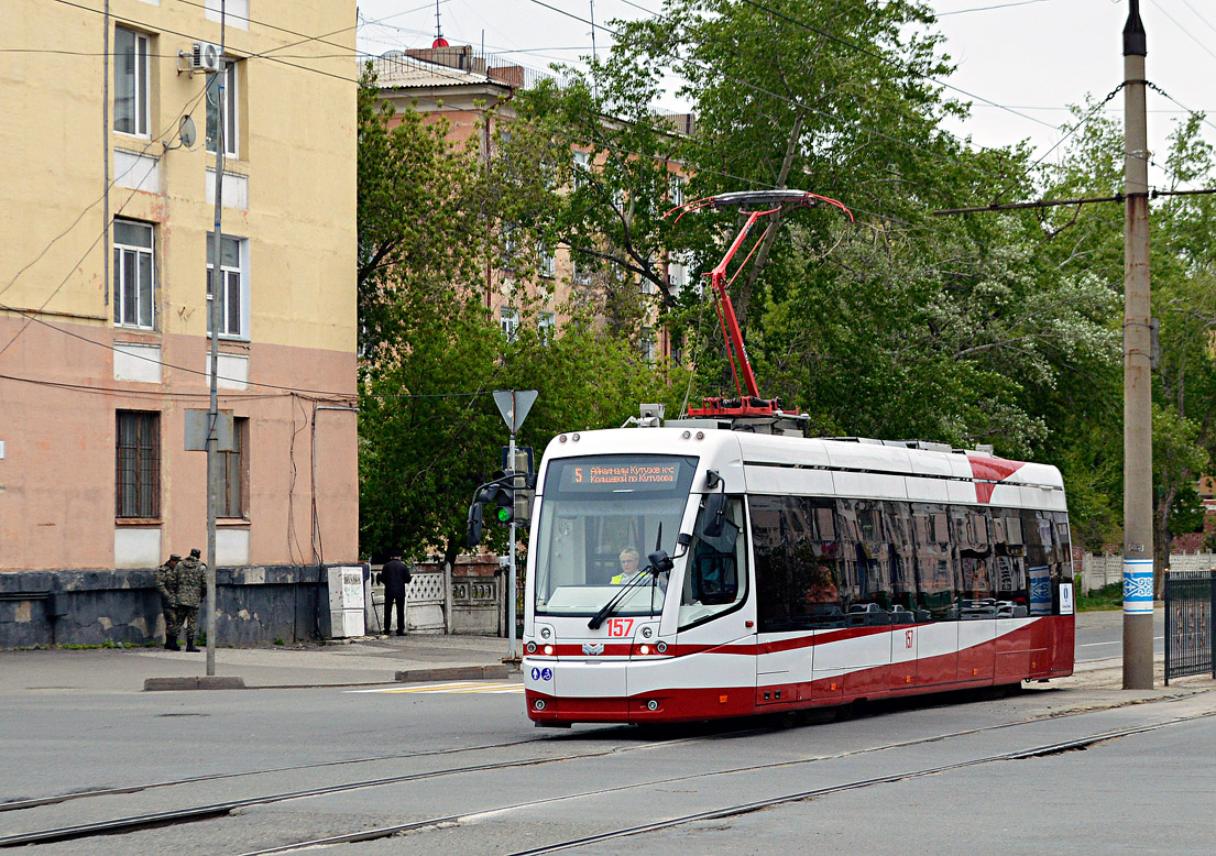 Павлодар, БКМ 802Е № 157