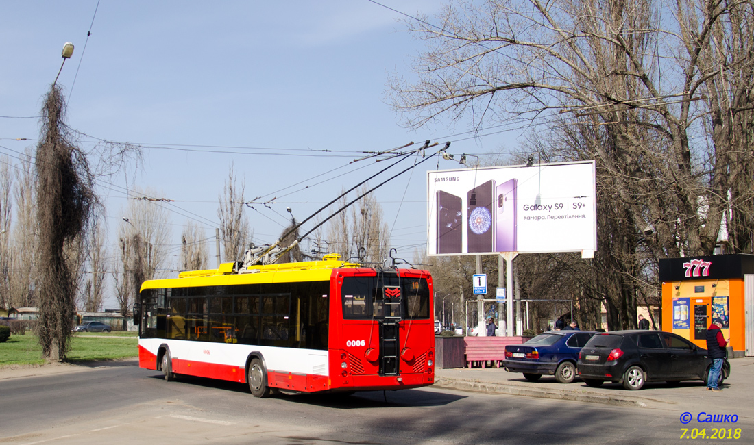 Одесса, БКМ 321 № 0006