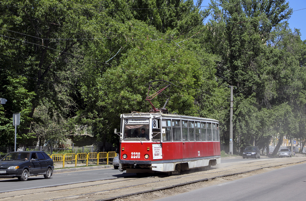 Саратов, 71-605 (КТМ-5М3) № 2238