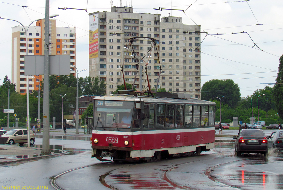 Харьков, Tatra T6B5SU № 4569