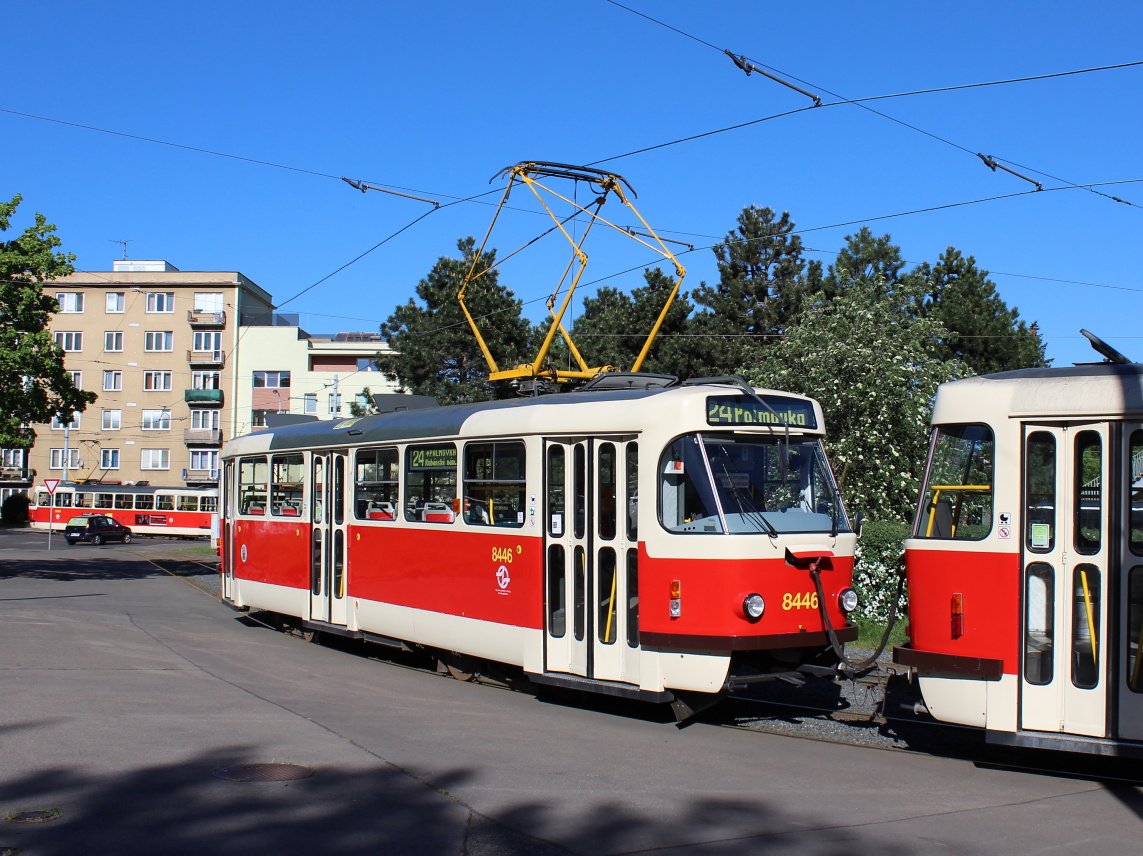 Прага, Tatra T3R.P № 8446