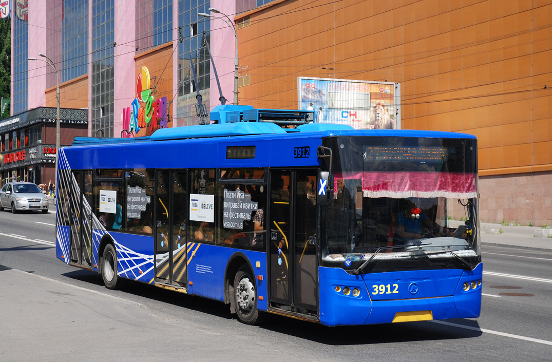 Киев, ЛАЗ E183D1 № 3912