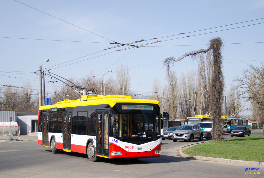 Одесса, БКМ 321 № 0006