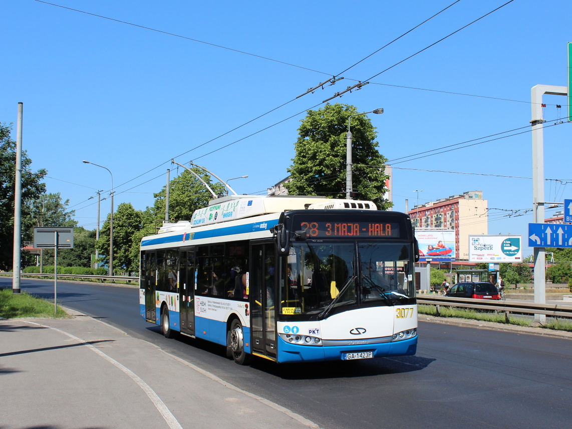 Гдыня, Solaris Trollino III 12 M № 3077