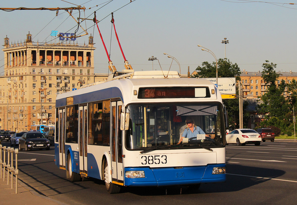 Москва, СВАРЗ-6235.01 (БКМ 32100М) № 3853