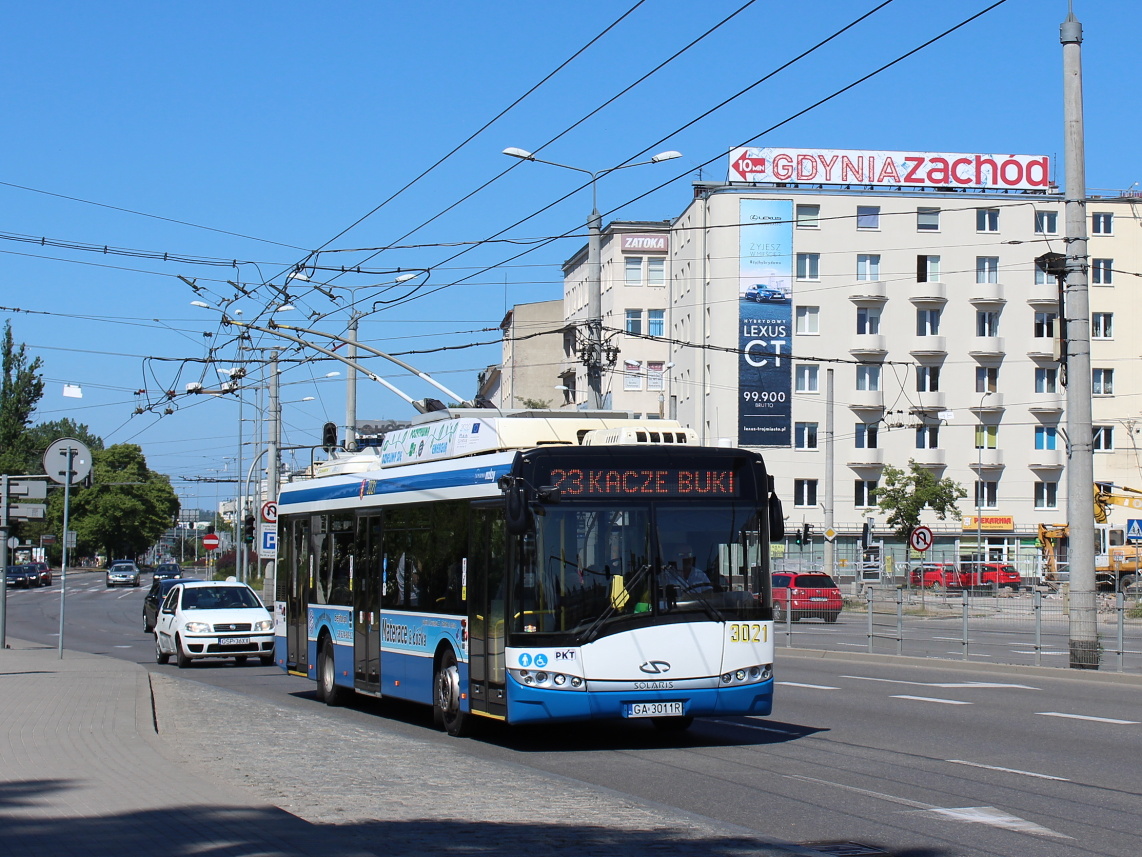 Гдыня, Solaris Trollino III 12 M № 3021
