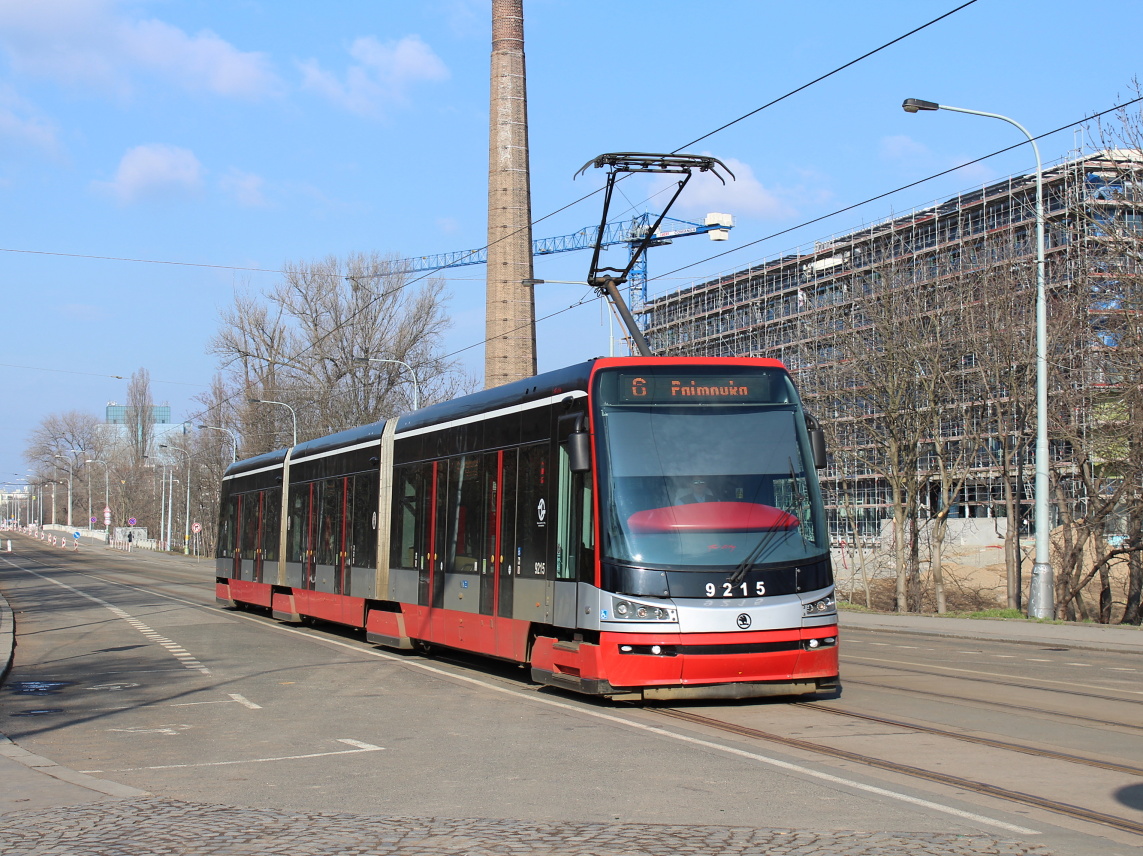 Прага, Škoda 15T2 ForCity Alfa Praha № 9215
