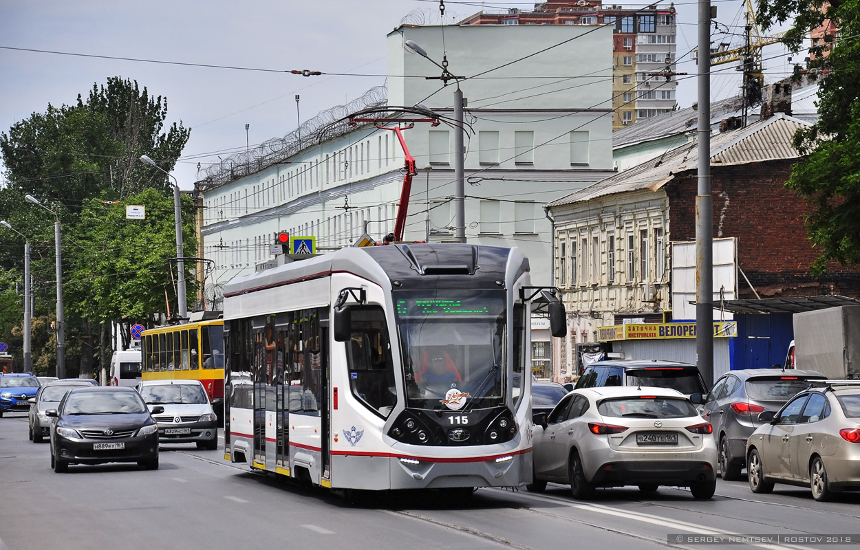 Rostov-na-Donu, 71-911E “City Star” č. 115 Rostov-na-Donu, 71-911E “City Star” č. 115