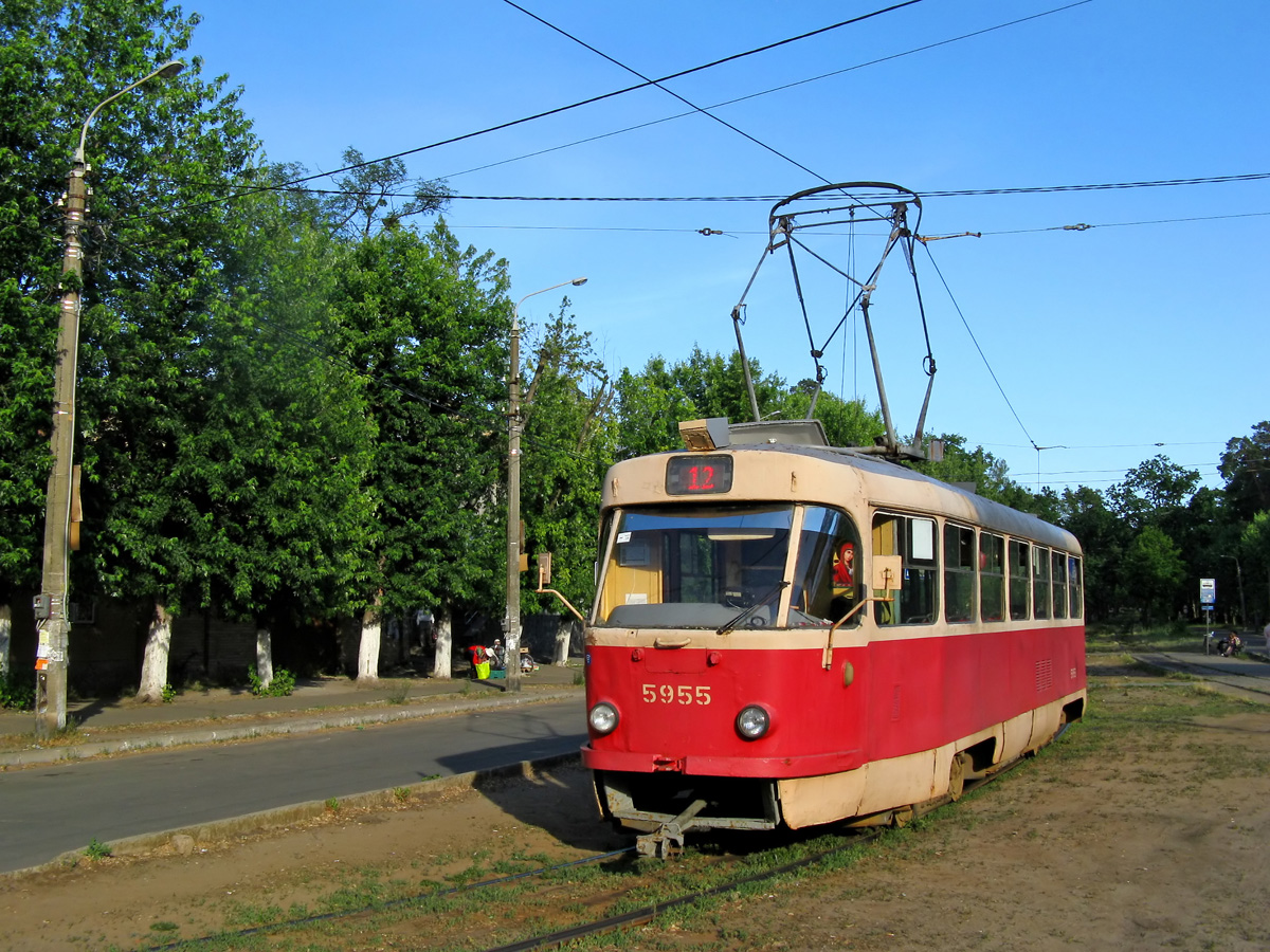 Киев, Tatra T3SU № 5955